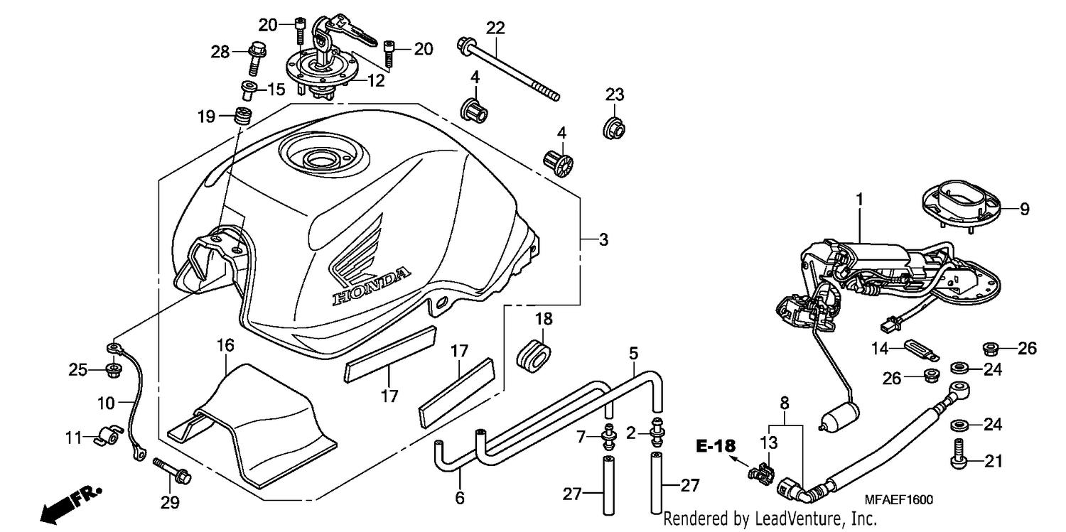 FUEL TANK/FUEL PUMP