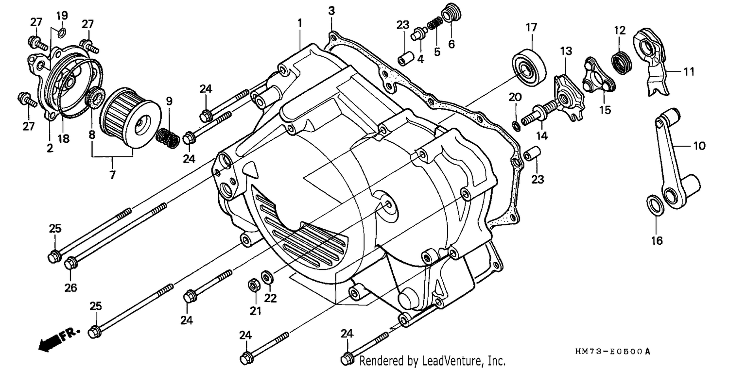 FRONT CRANKCASE COVER