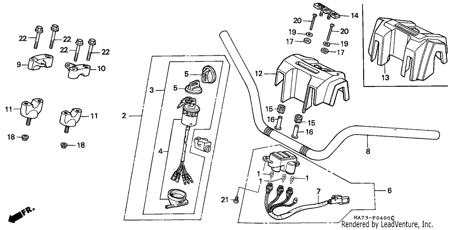 HANDLE PIPE/HANDLE COVER