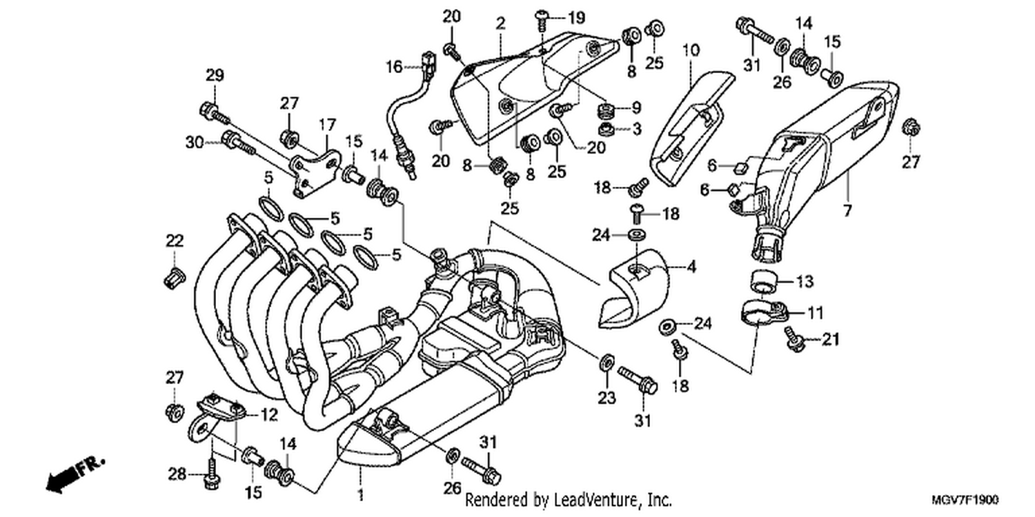  EXHAUST MUFFLER