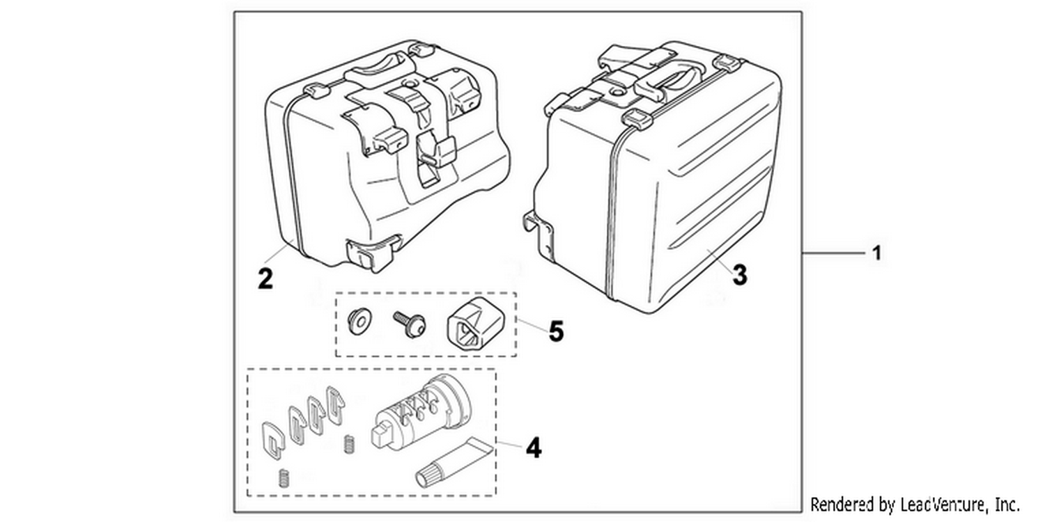  01 KIT,PANNIER CASE