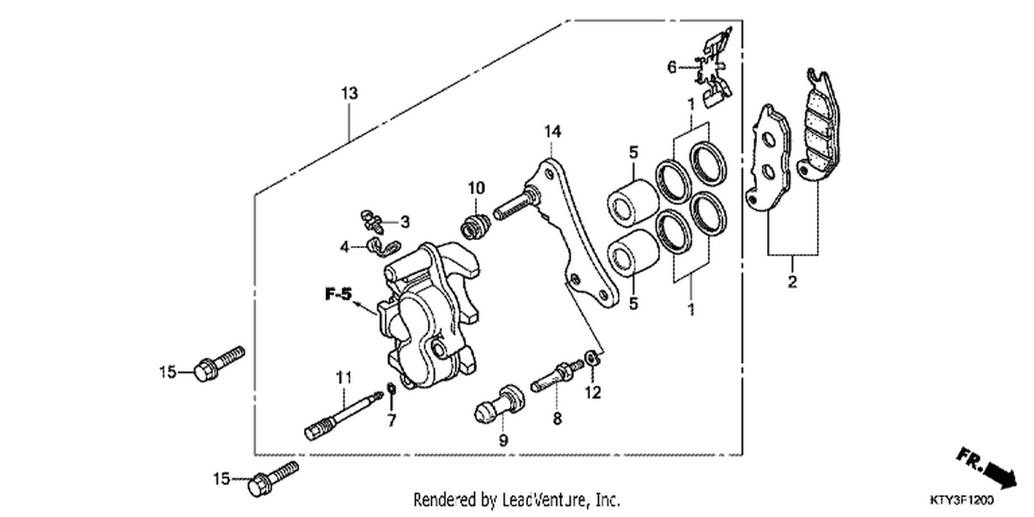 FRONT BRAKE CALIPER