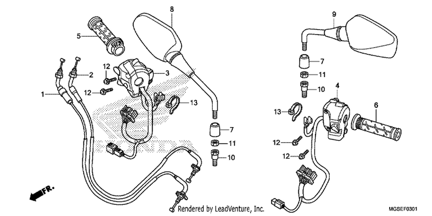  1 SWI TCH/ CABLE ( NC700SD)