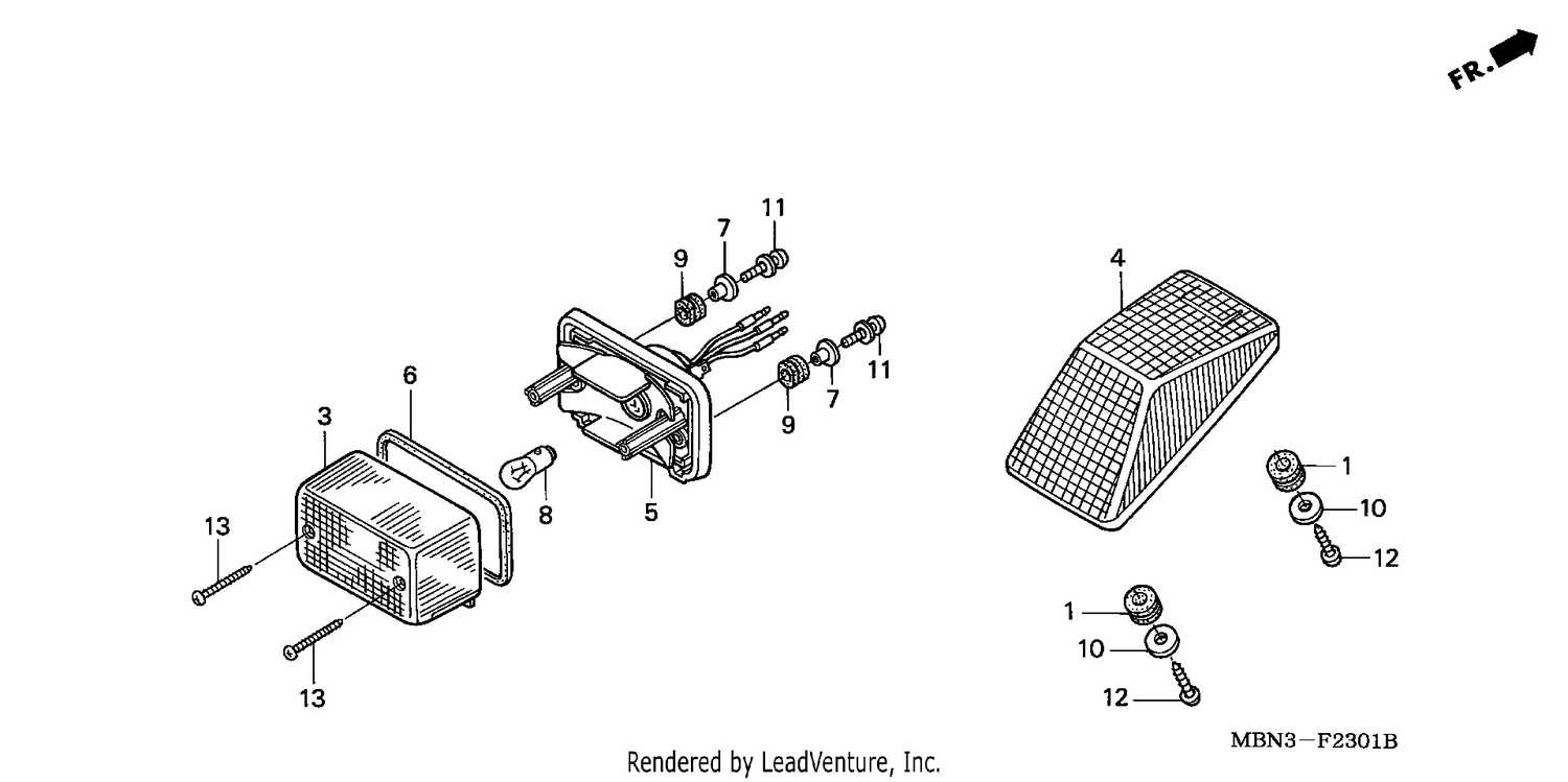TAILLIGHT (DK/ED/U)