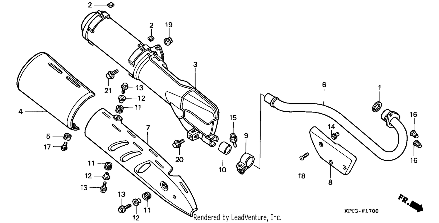 EXHAUST MUFFLER