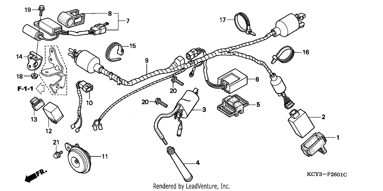 WIRE HARNESS/ IGNITION COIL (DK/ED/U)