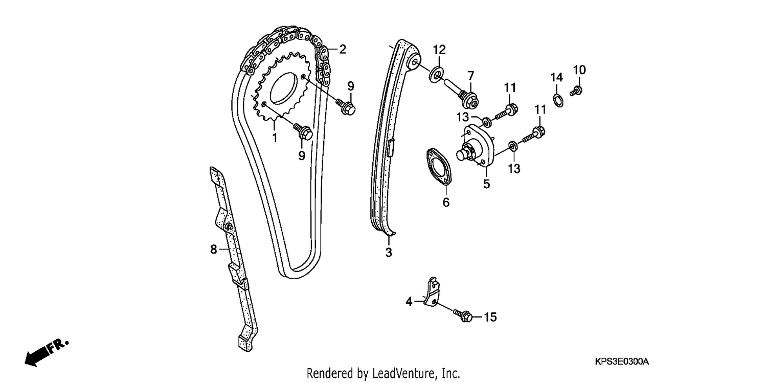 CAM CHAIN/TENSIONER