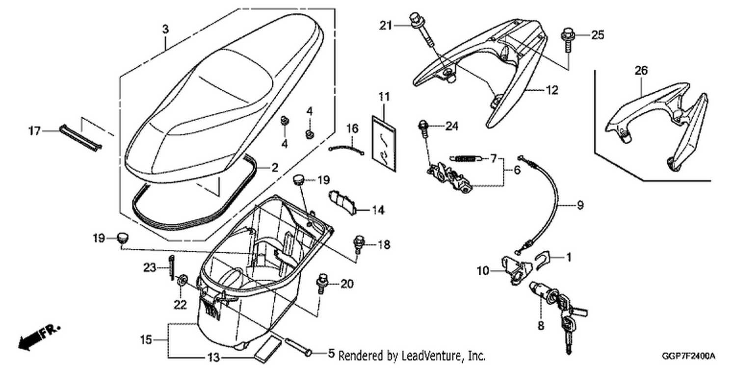  SEAT/LUGGAGE BOX