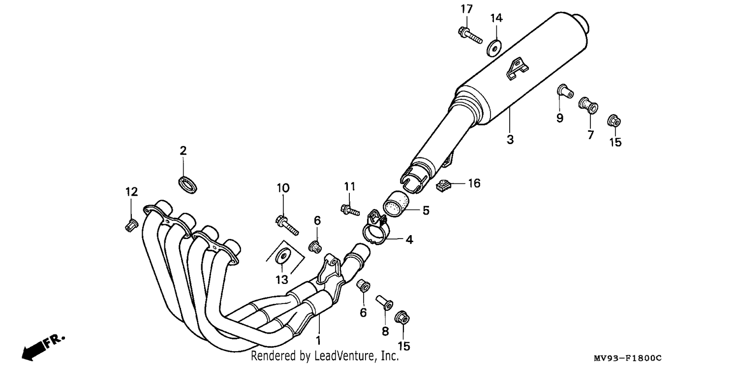 EXHAUST MUFFLER