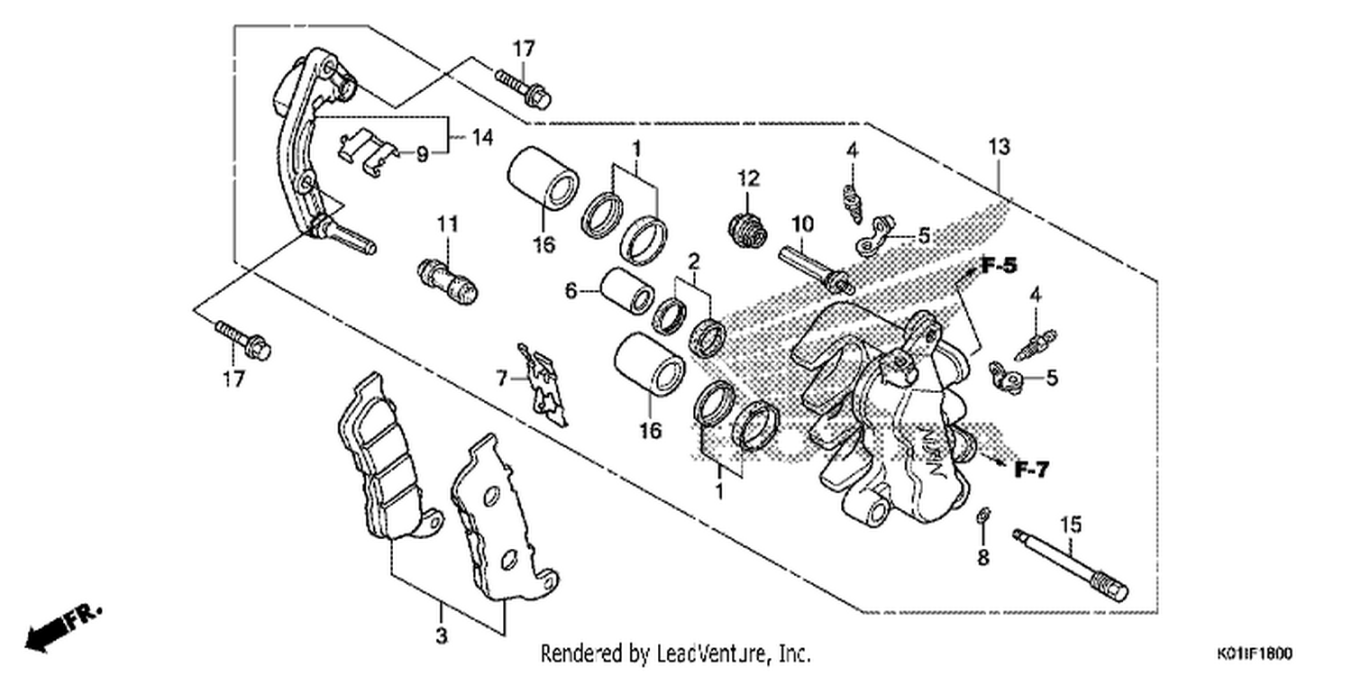  FRONT BRAKE CALIPER