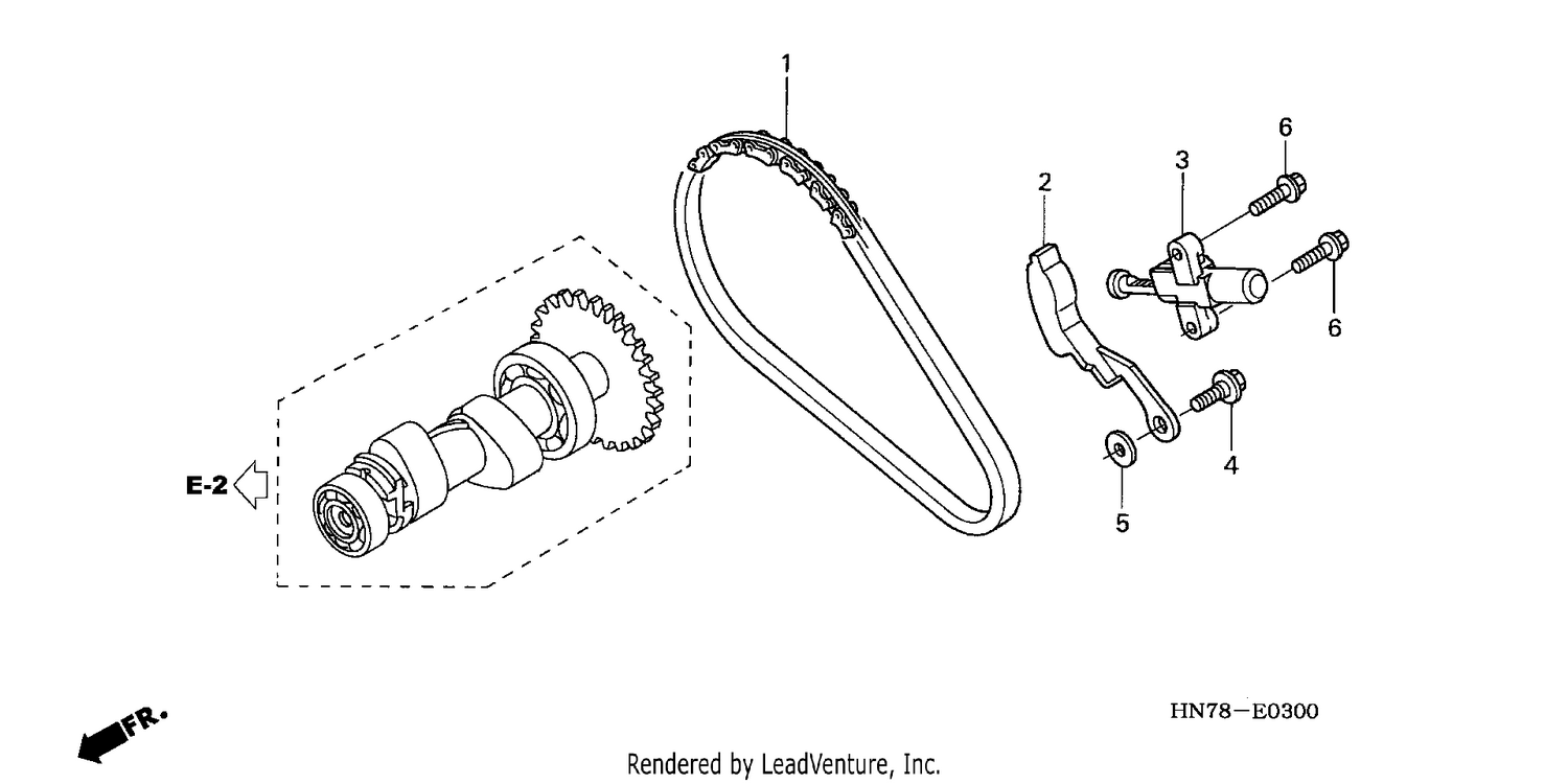 CAM CHAIN/TENSIONER