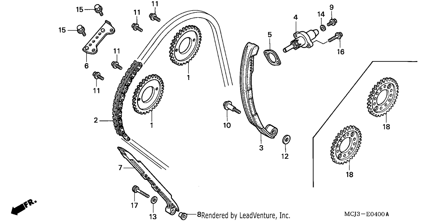 CAM CHAIN/TENSIONER