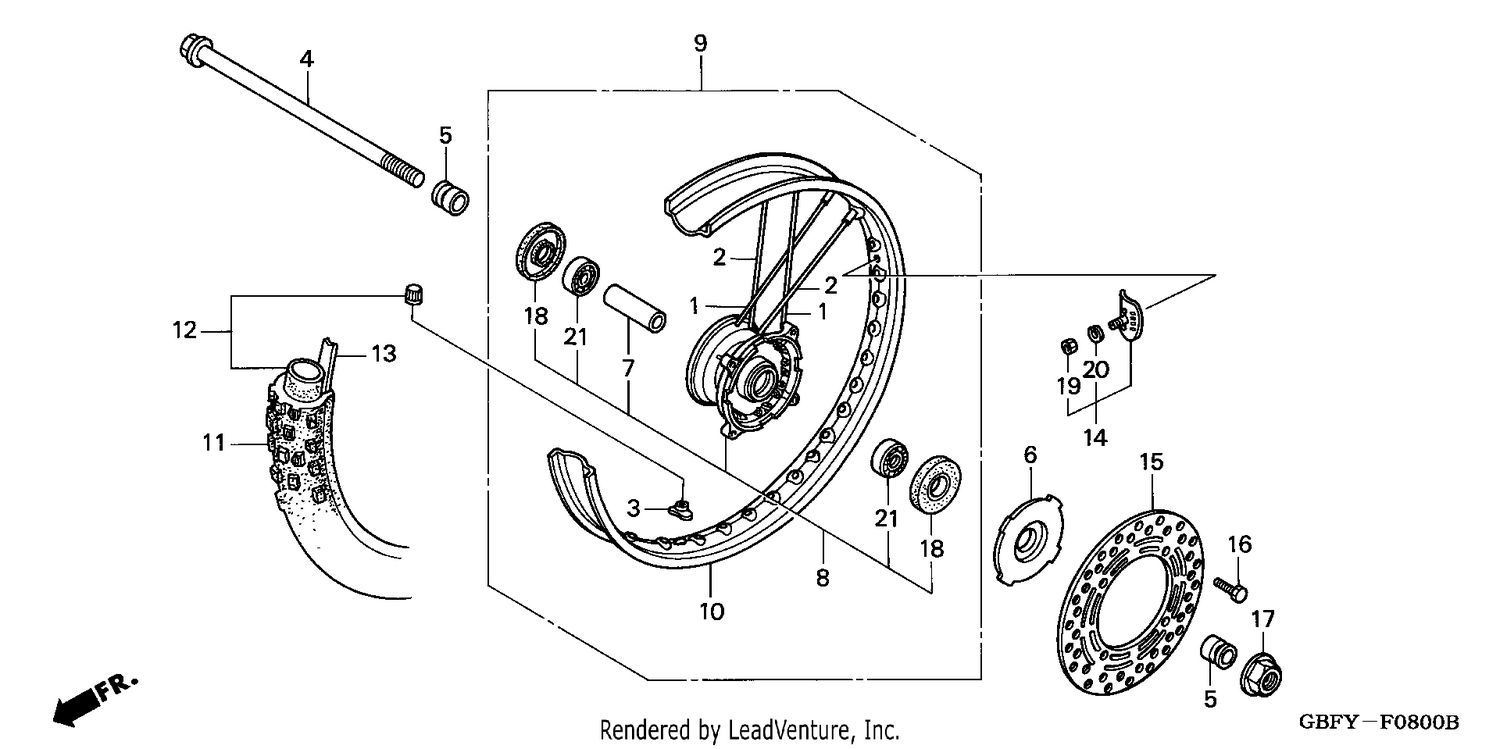 FRONT WHEEL
