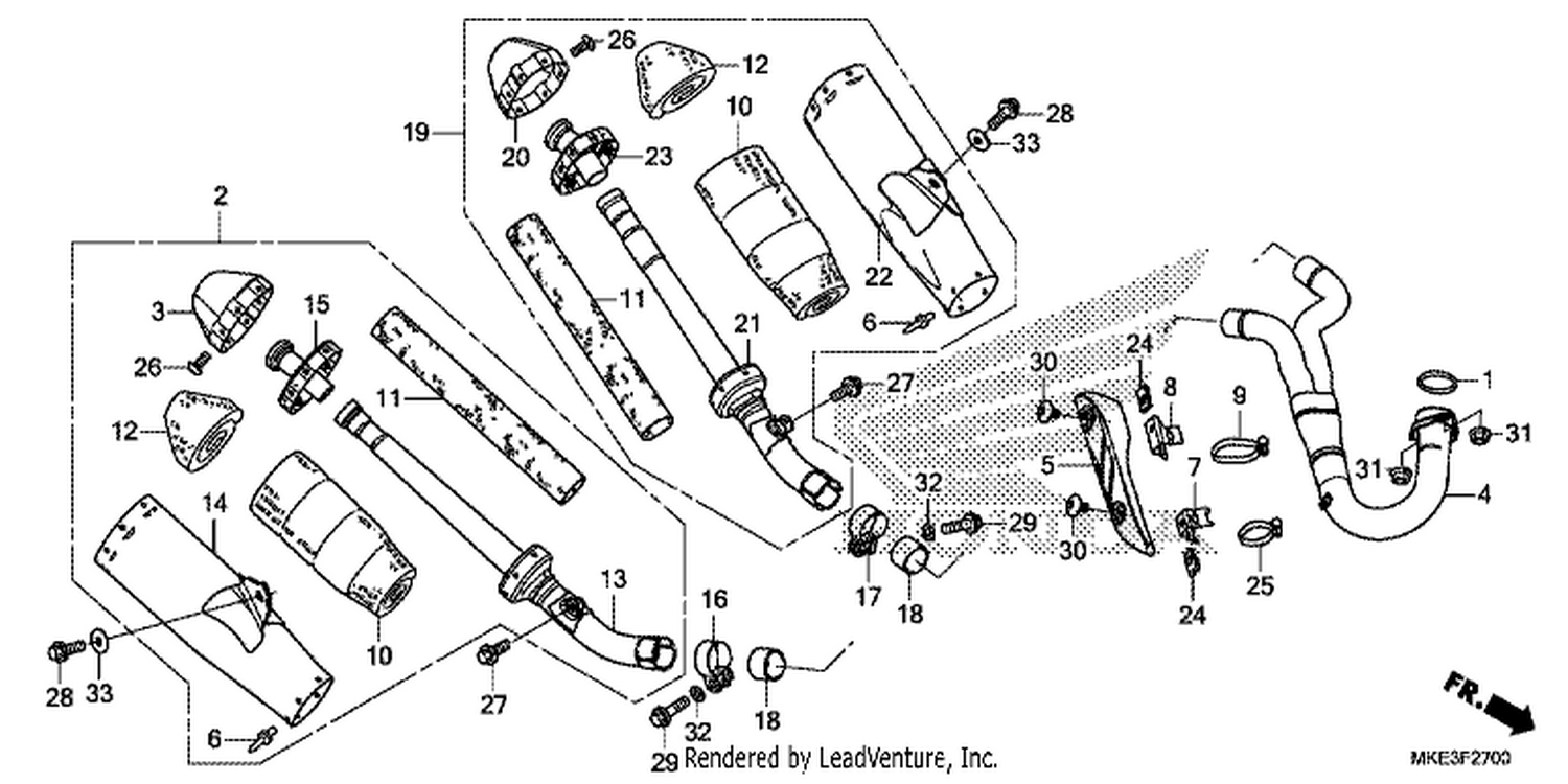  EXHAUST MUFFLER