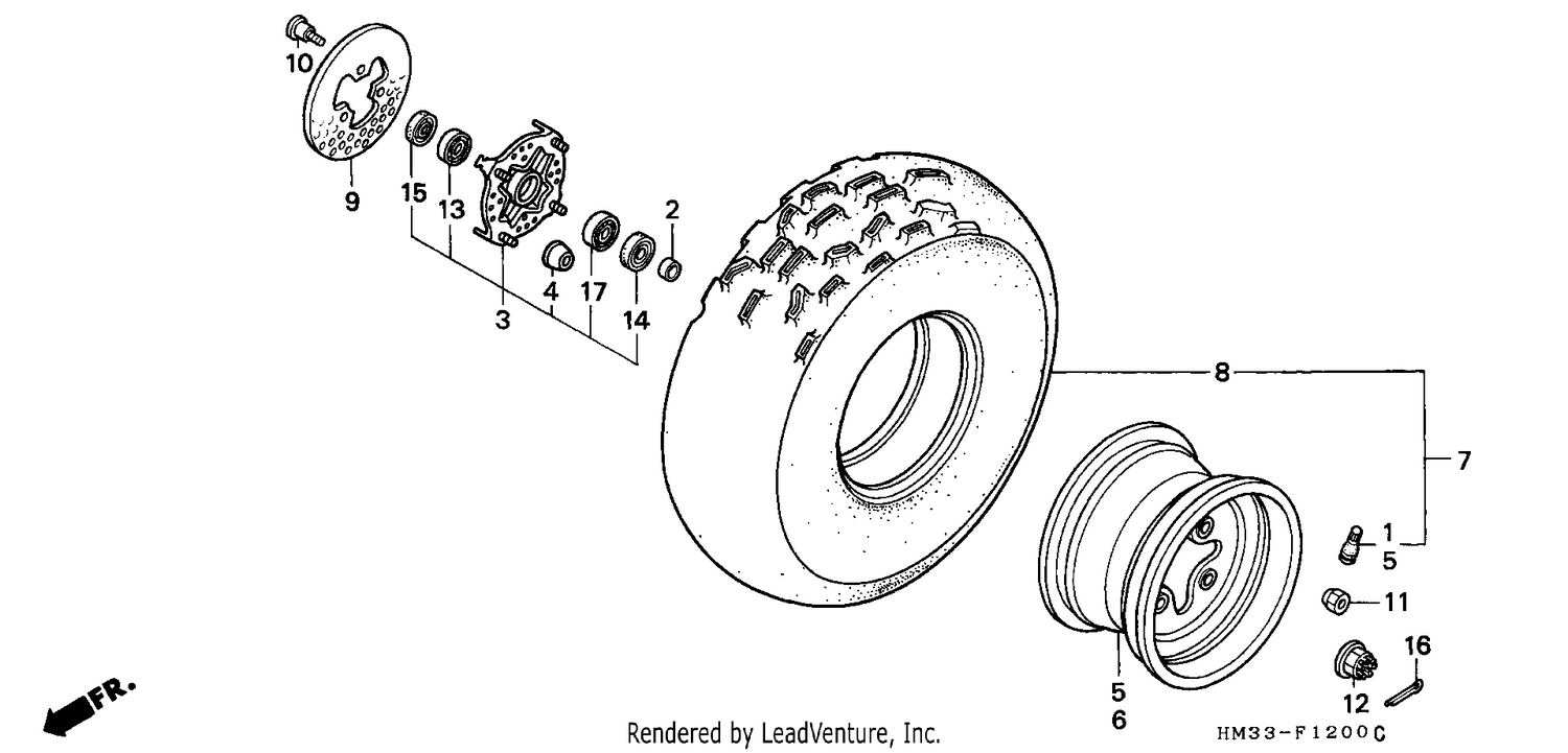 FRONT WHEEL