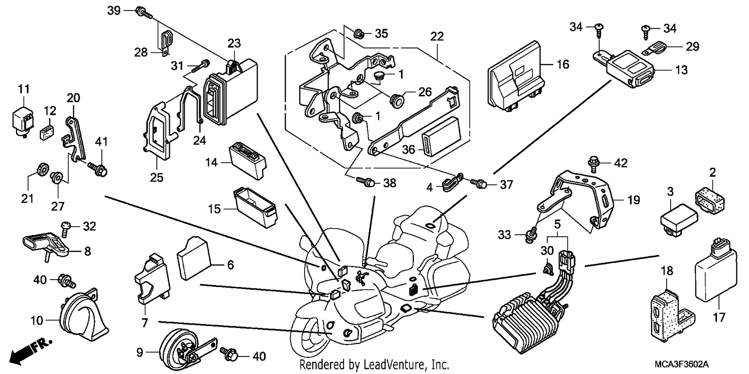 CONTROL UNIT (GL18007/8) (AIRBAG)
