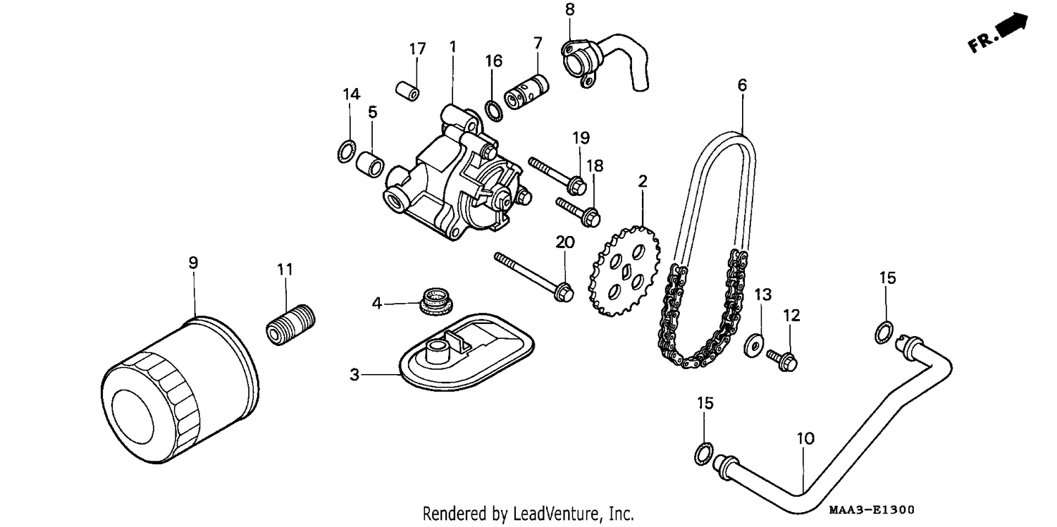 OIL FILTER/OIL PUMP