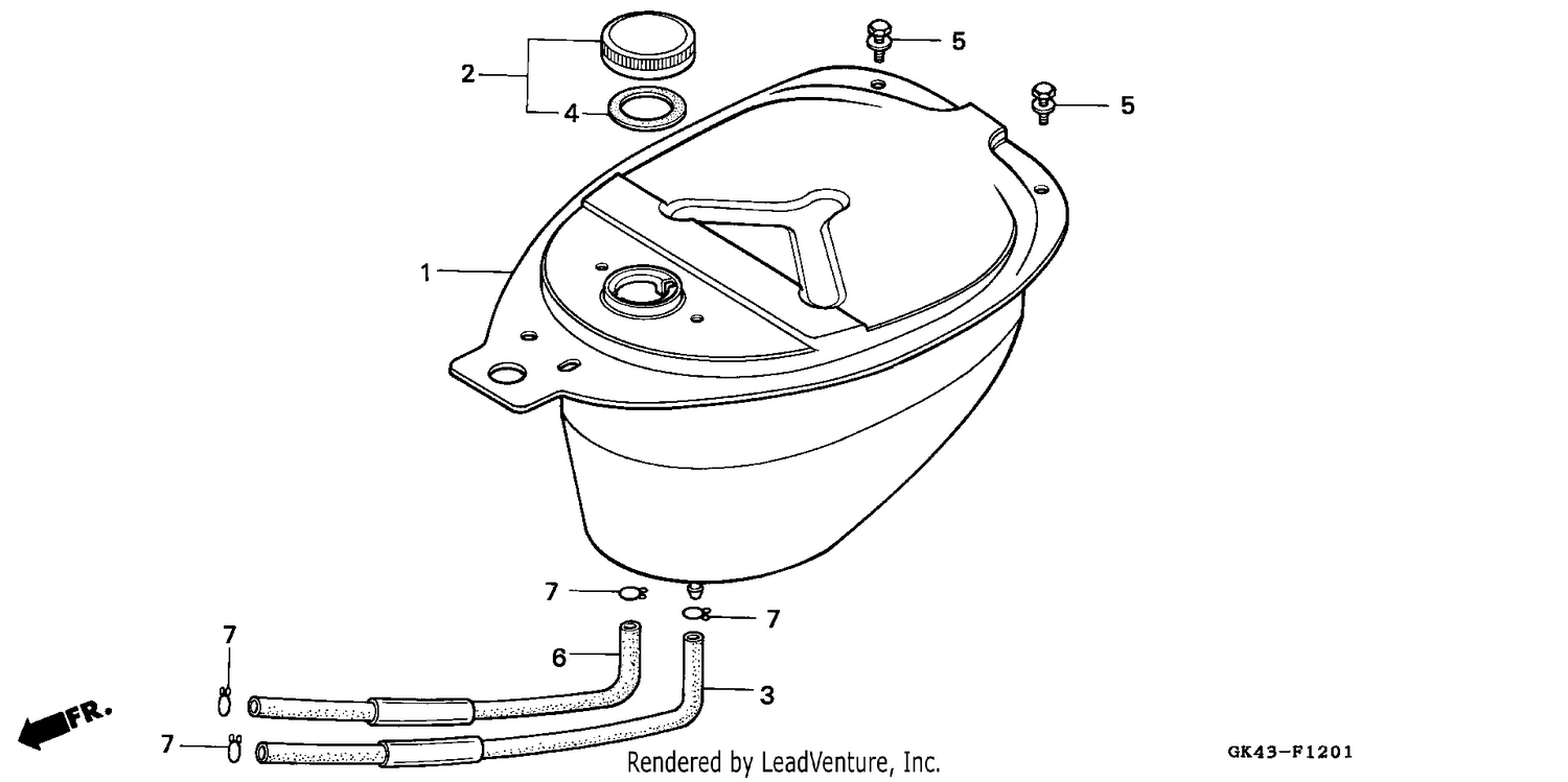 FUEL TANK (C50J/N)
