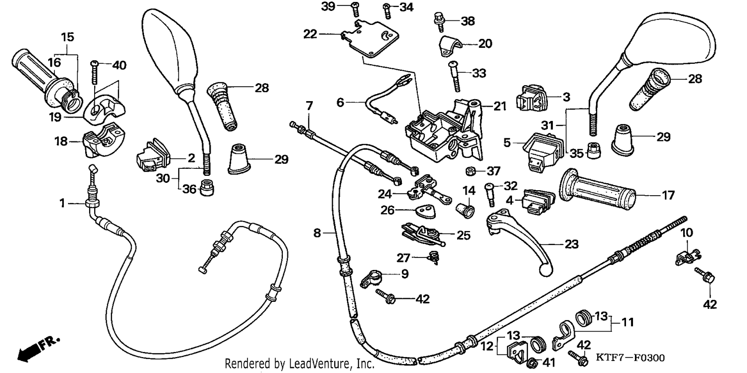 HANDLE LEVER/SWITCH/CABLE