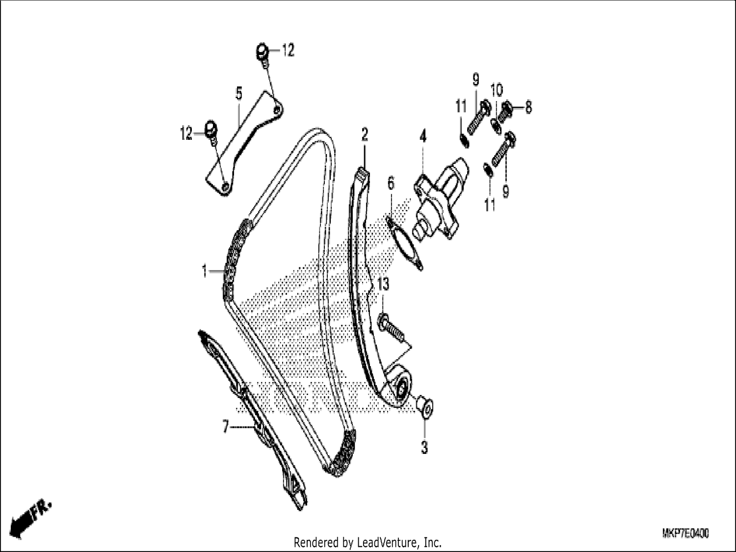  CAM CHAIN/TENSIONER