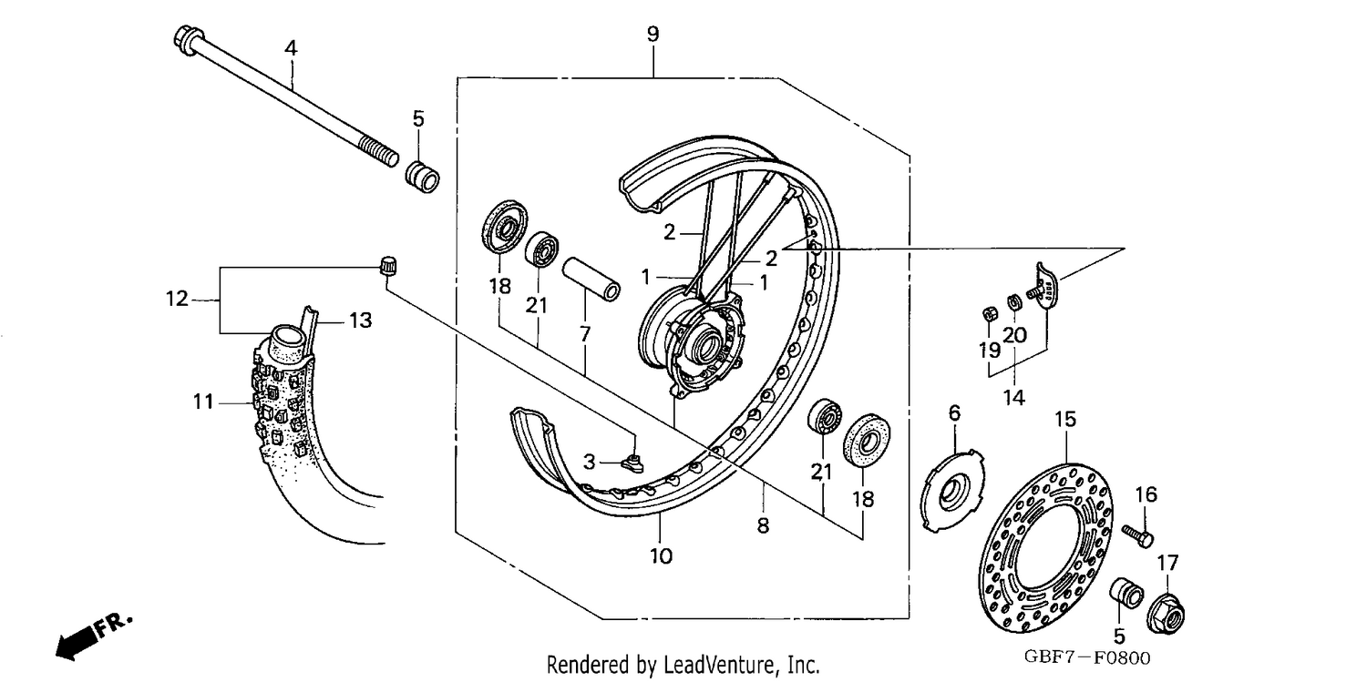 FRONT WHEEL