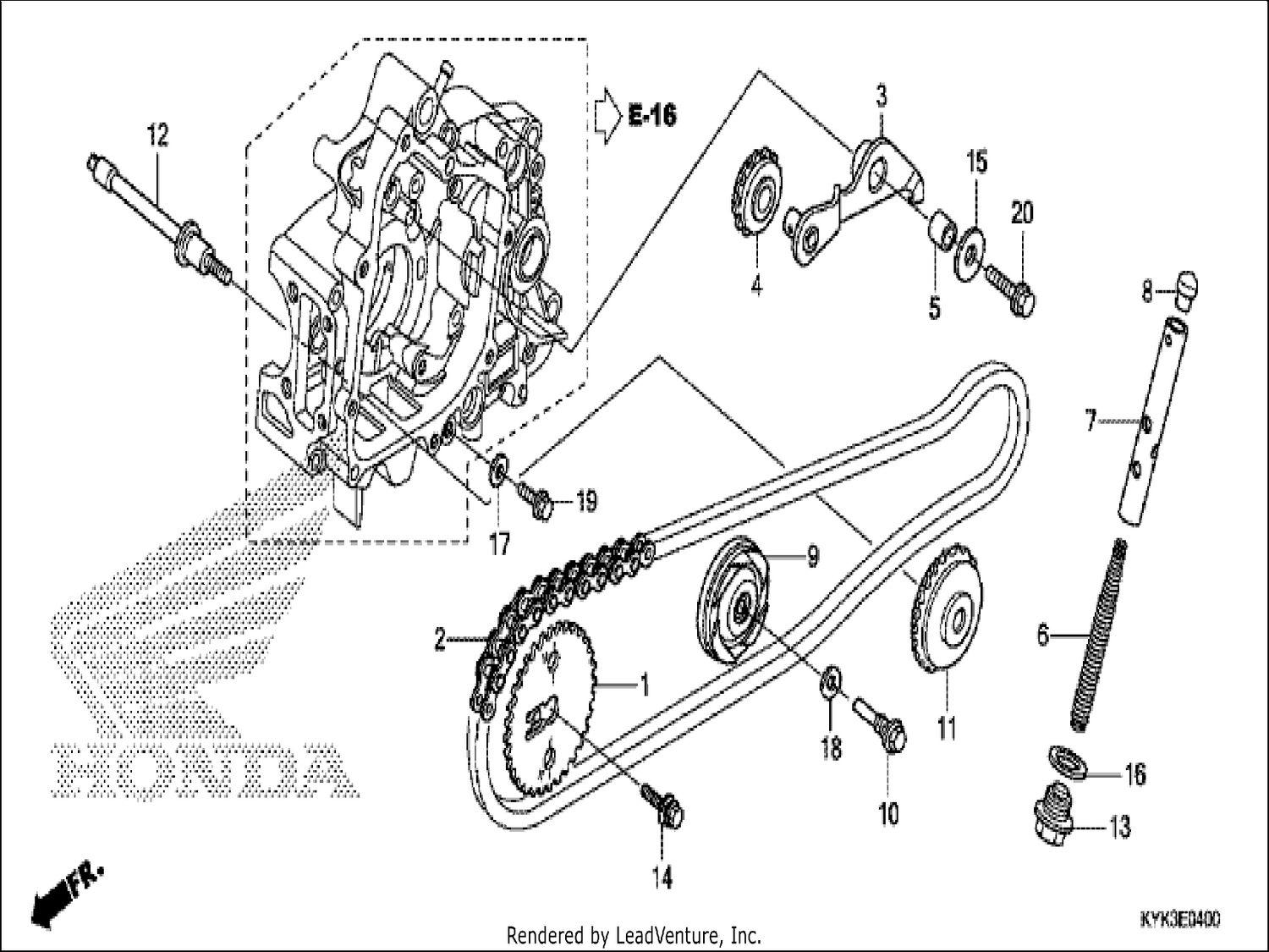  CAM CHAIN/TENSIONER