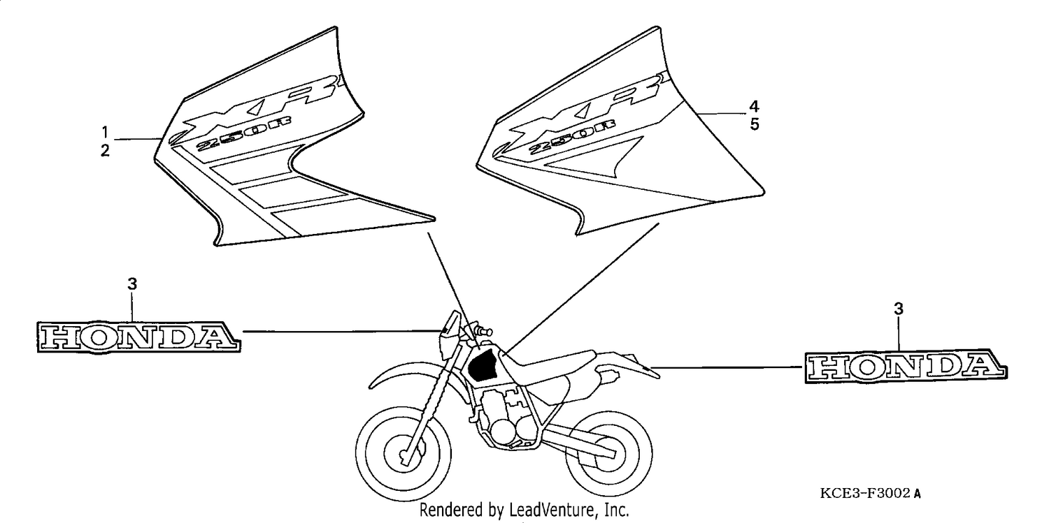 MARK (XR250R2/3)