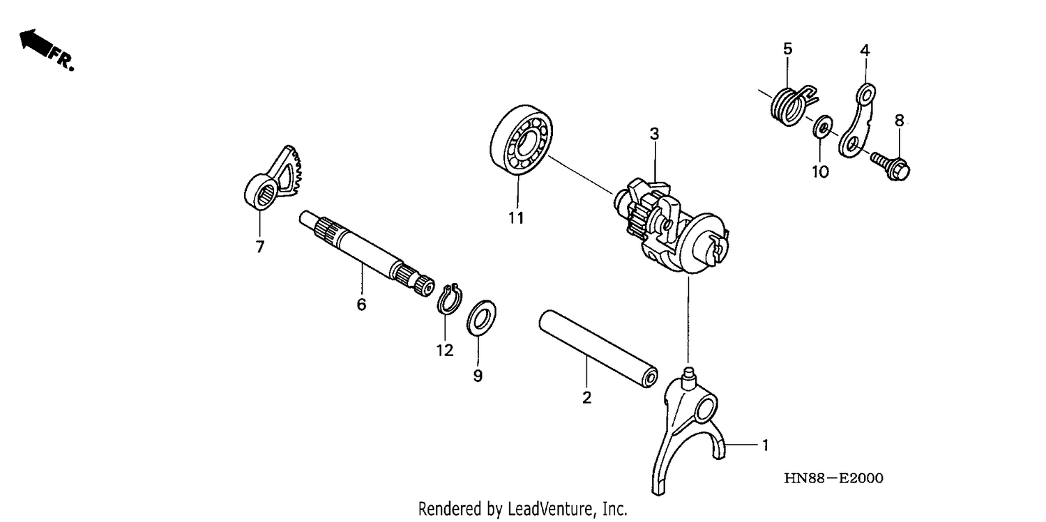 GEARSHIFT FORK