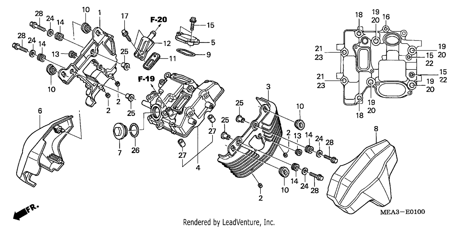 FRONT CYLINDER HEAD COVER