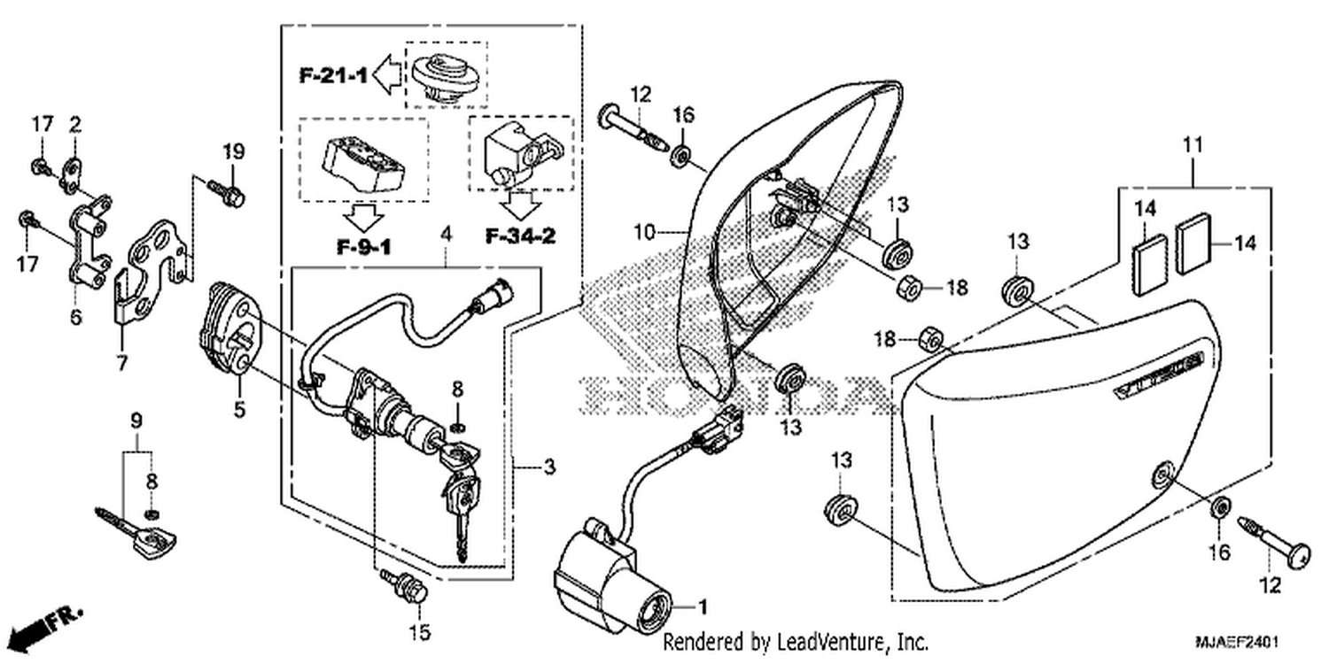  1 SI DE COVER (VT750S)