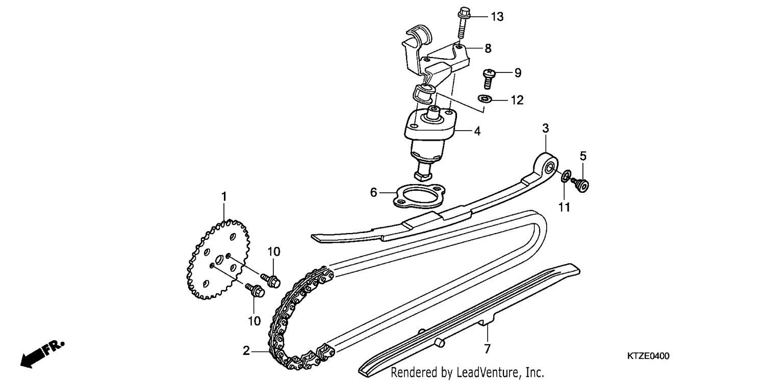 CAM CHAIN/TENSIONER
