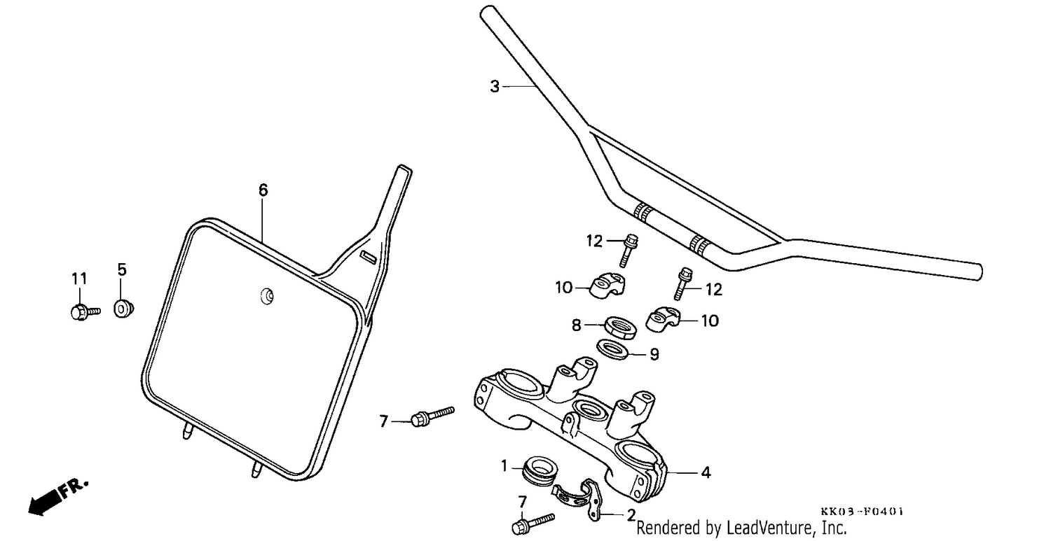 HANDLE PIPE/TOP BRIDGE (2)