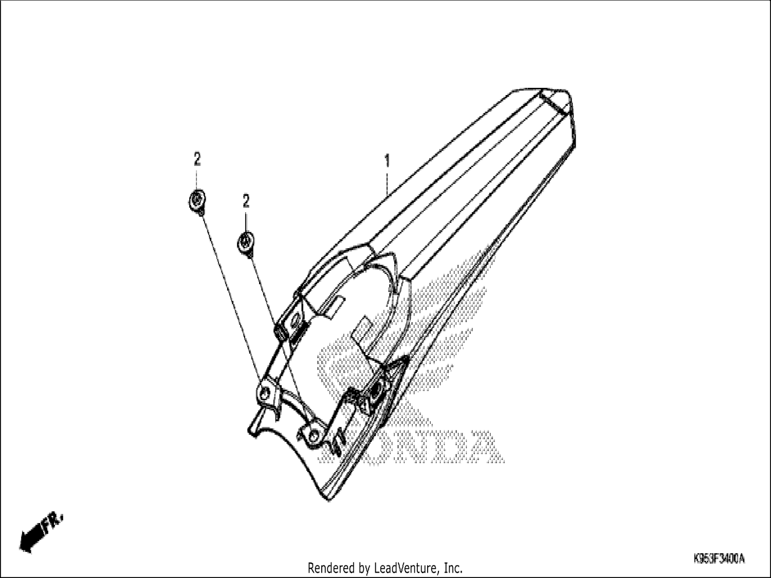  REAR FENDER