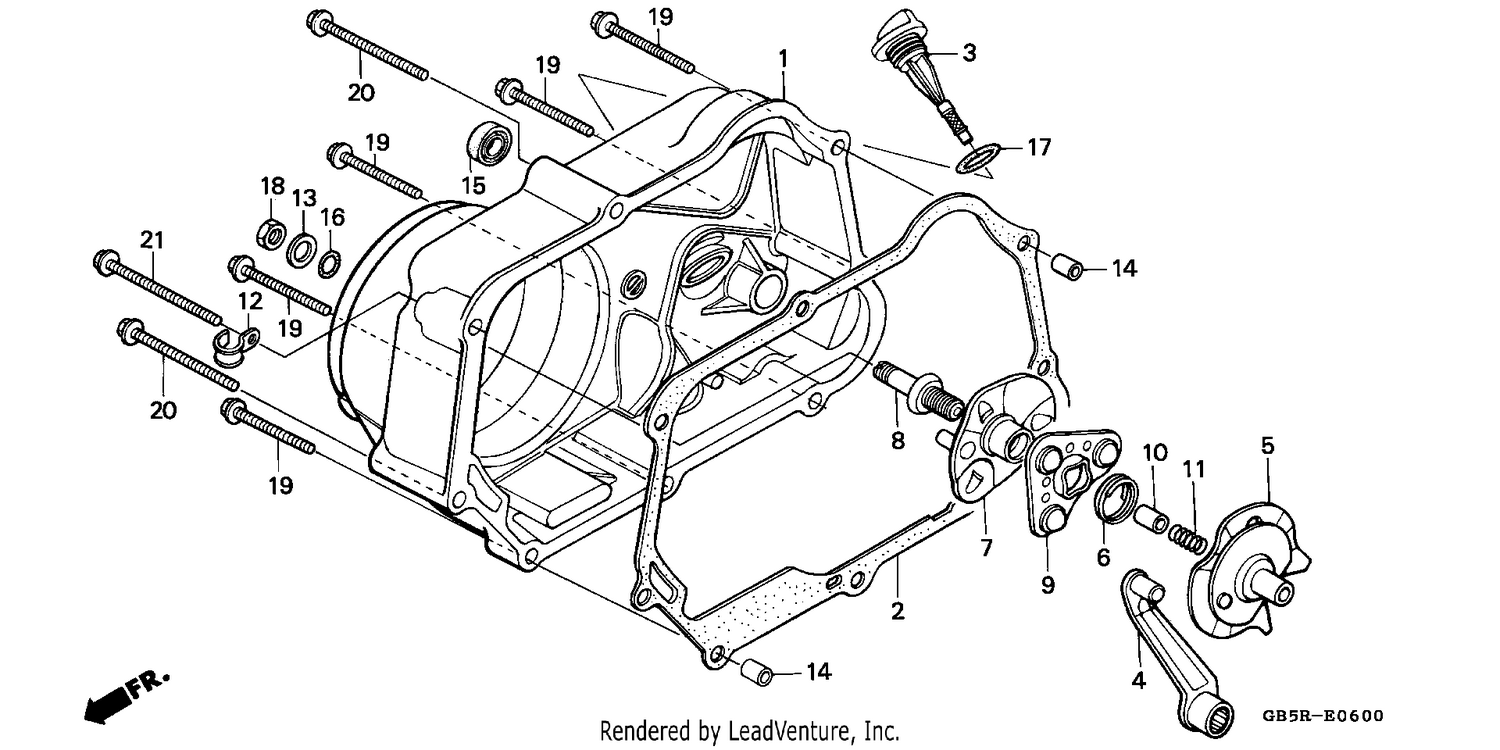 RIGHT CRANKCASE COVER
