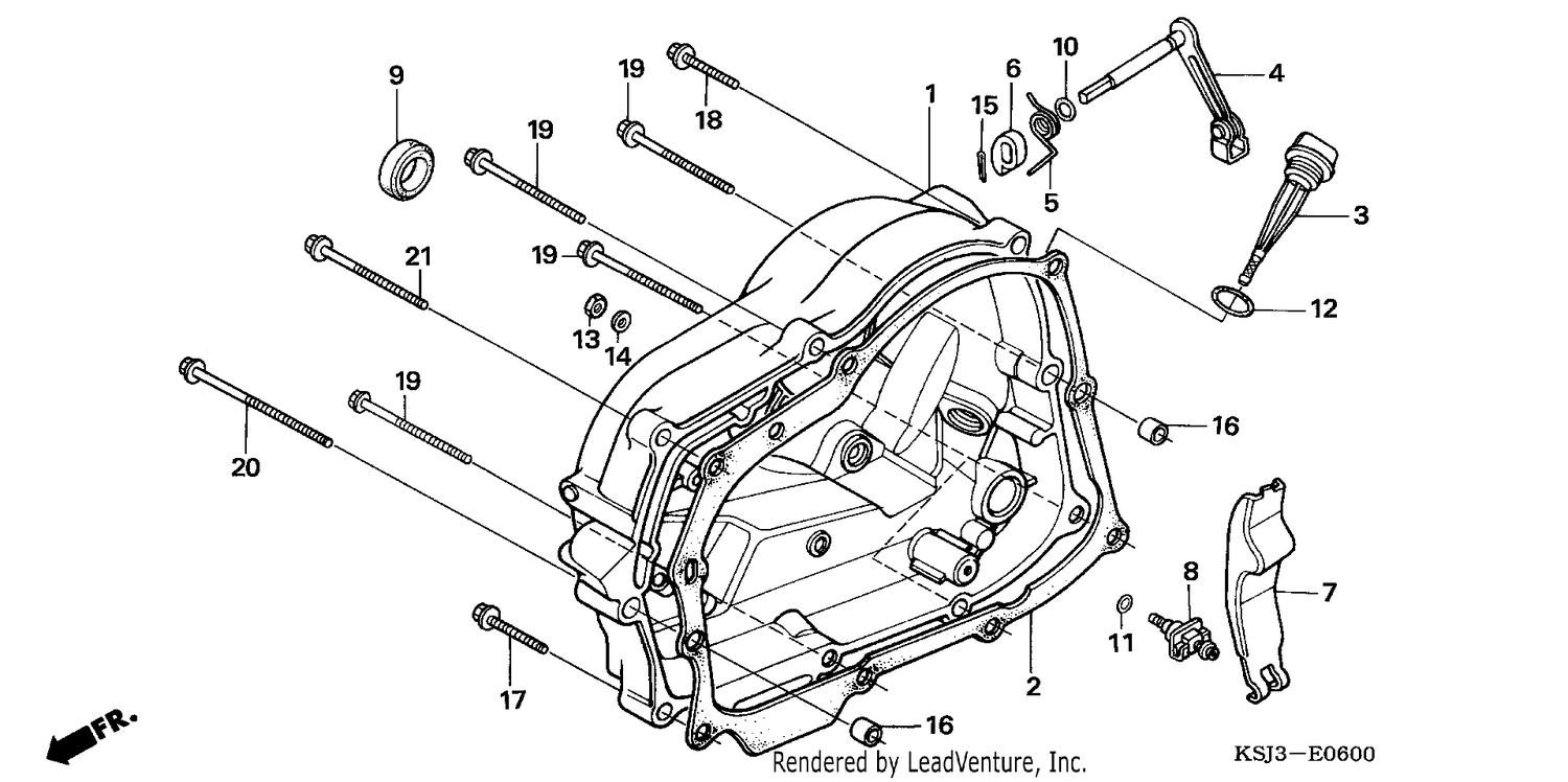 RIGHT CRANKCASE COVER