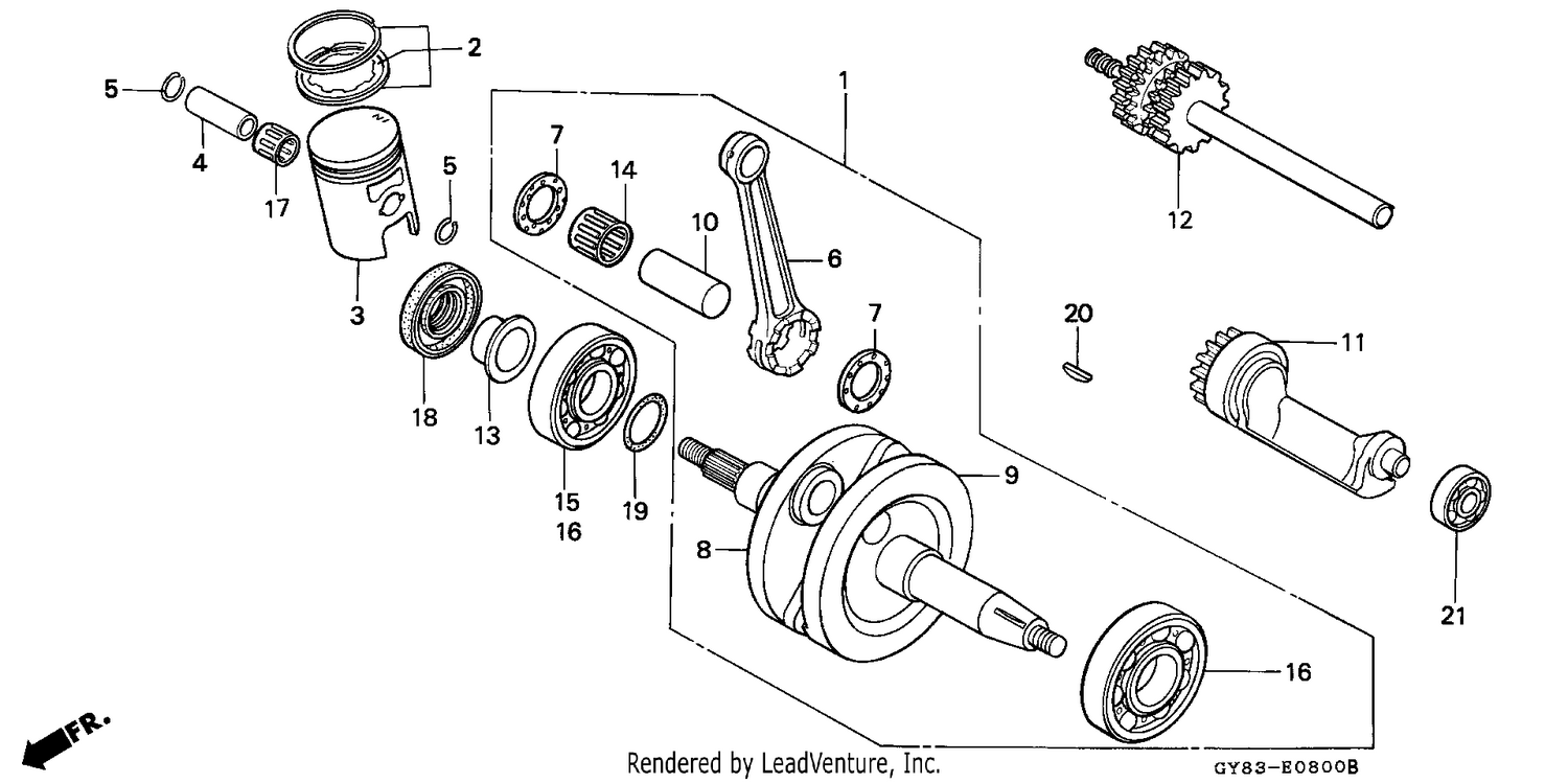 CRANKSHAFT/PISTON