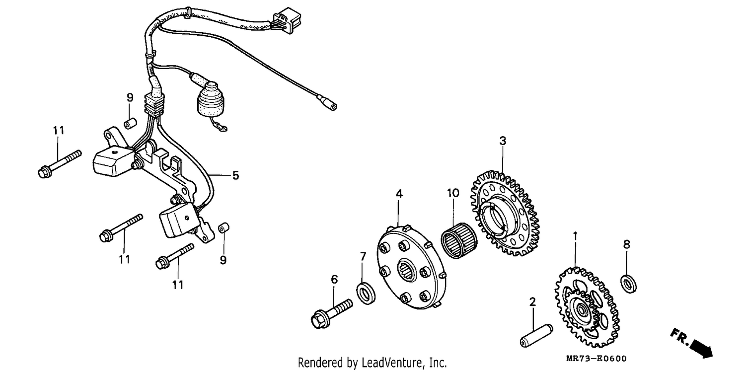 PULSE GENERATOR/ STARTING CLUTCH
