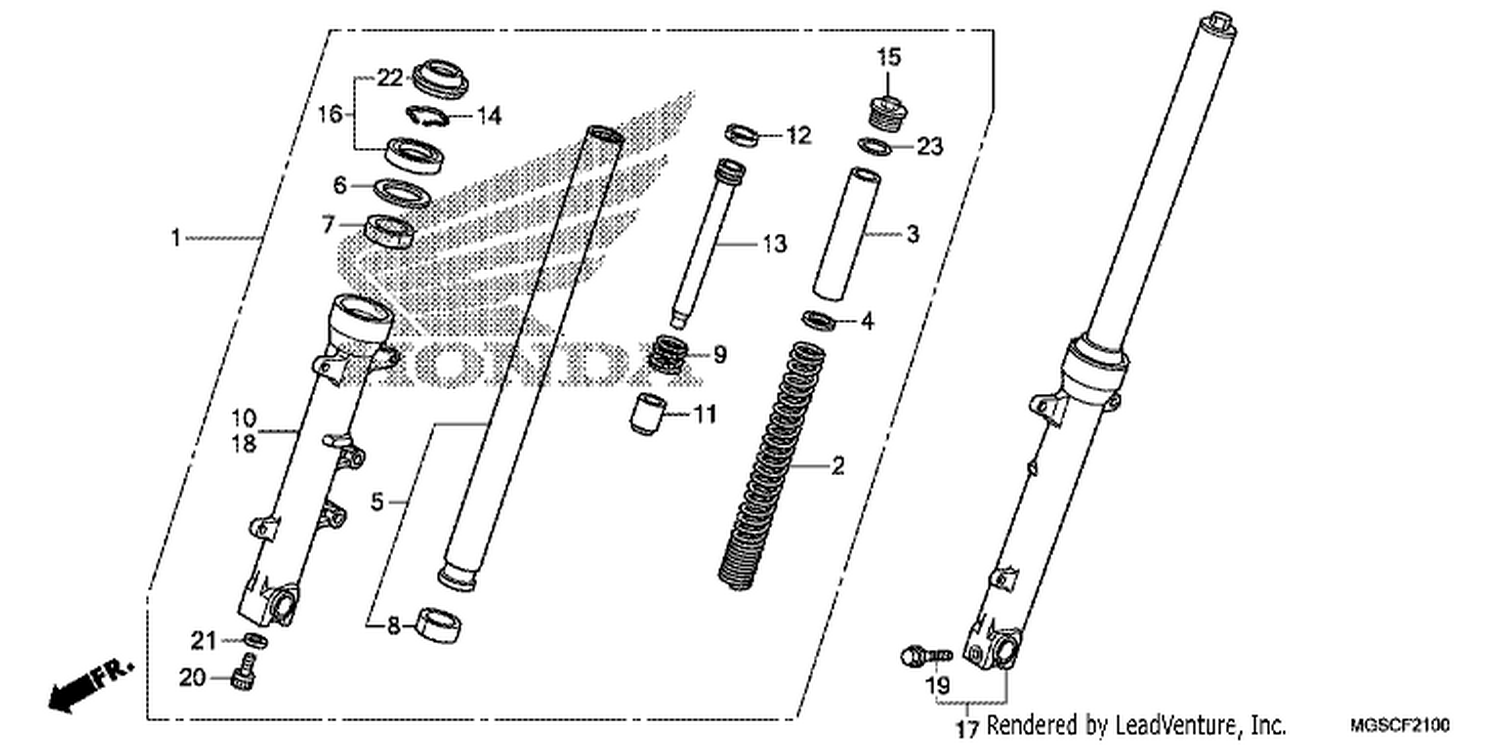  FRONT FORK