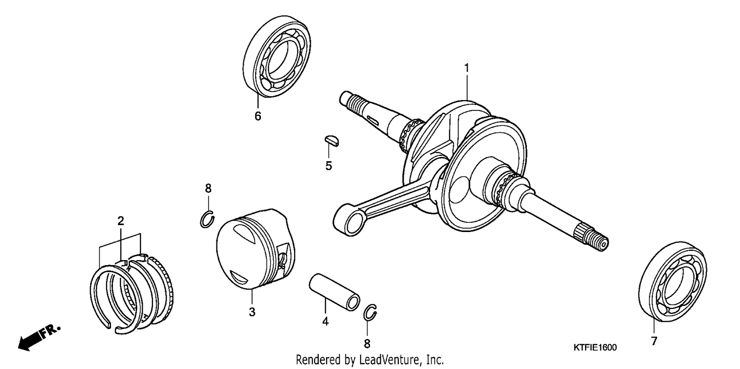 CRANKSHAFT/PISTON