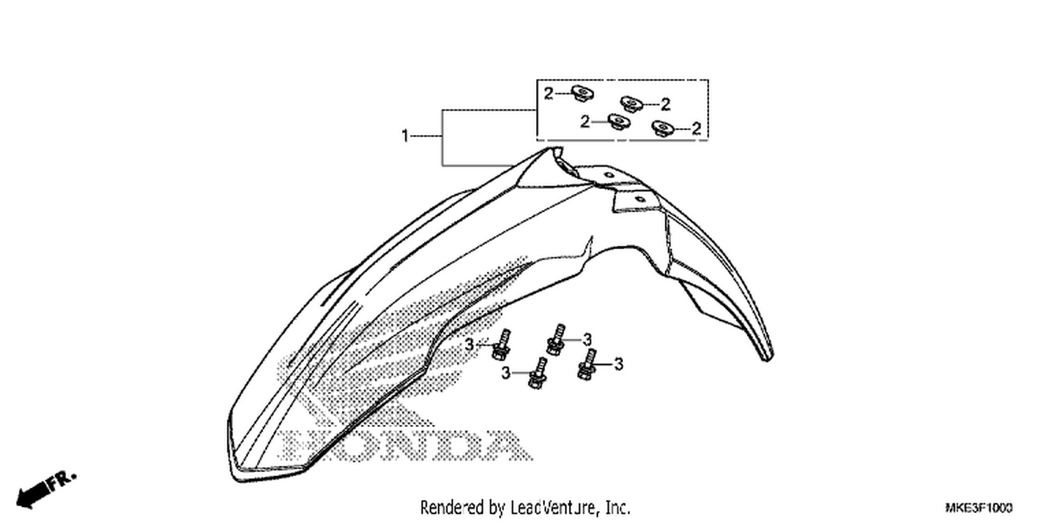  FRONT FENDER