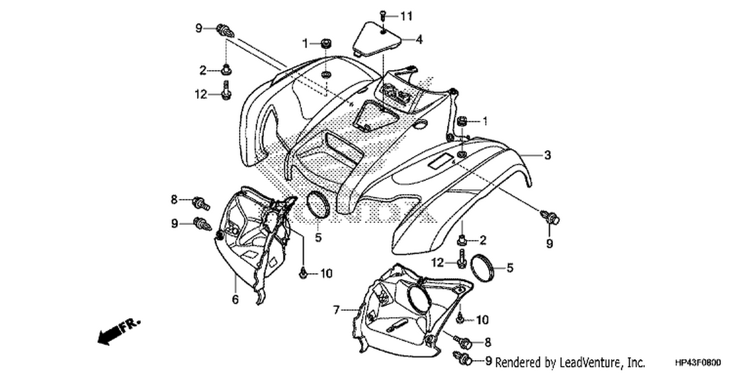  FRONT FENDER