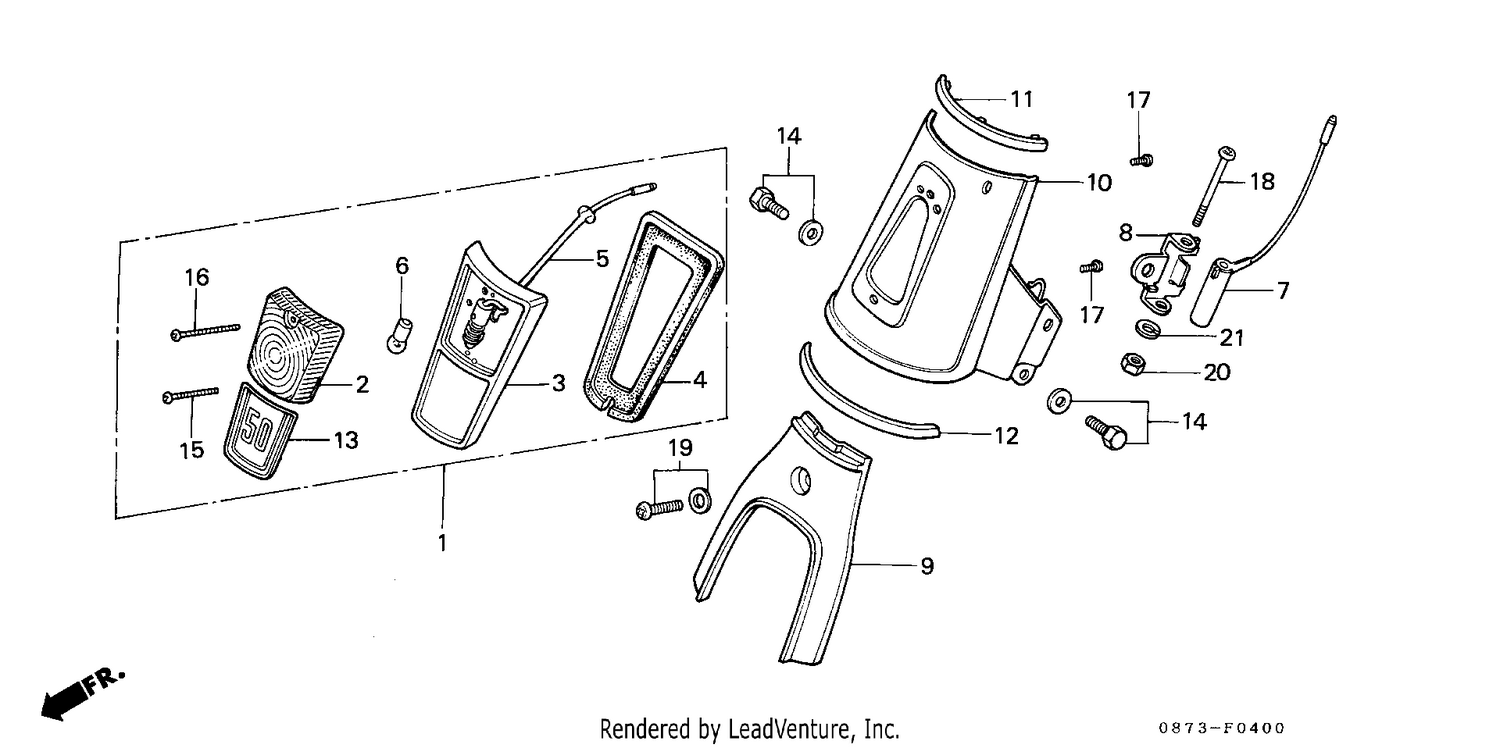 TOP COVER/POSITION LAMP