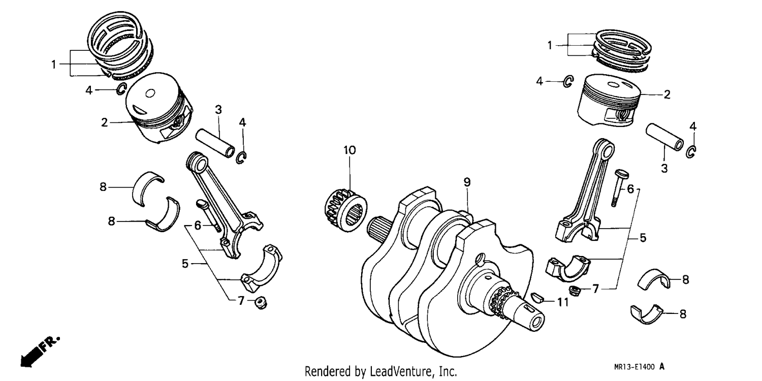 CRANKSHAFT/PISTON