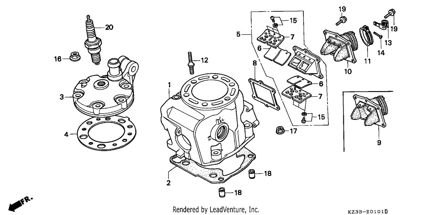 CYLINDER/ CYLINDER HEAD