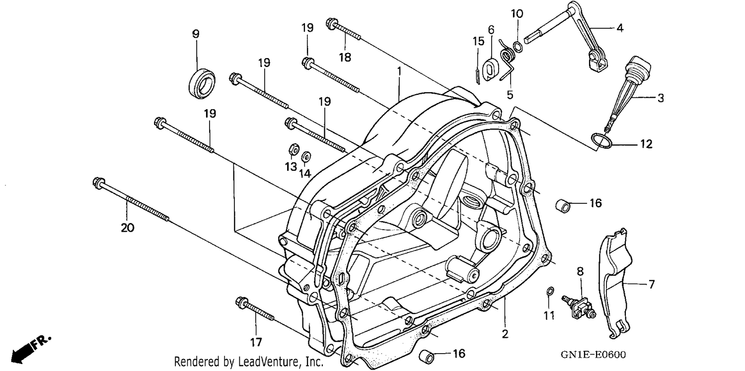 RIGHT CRANKCASE COVER