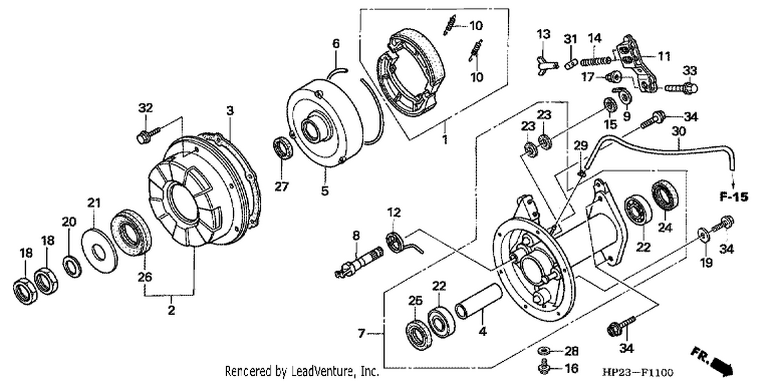  REAR BRAKE PANEL