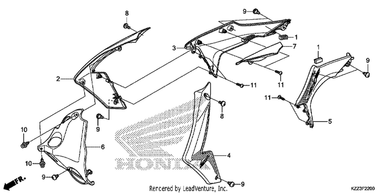  RADIATOR SHROUD