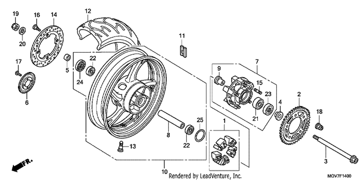  REAR WHEEL