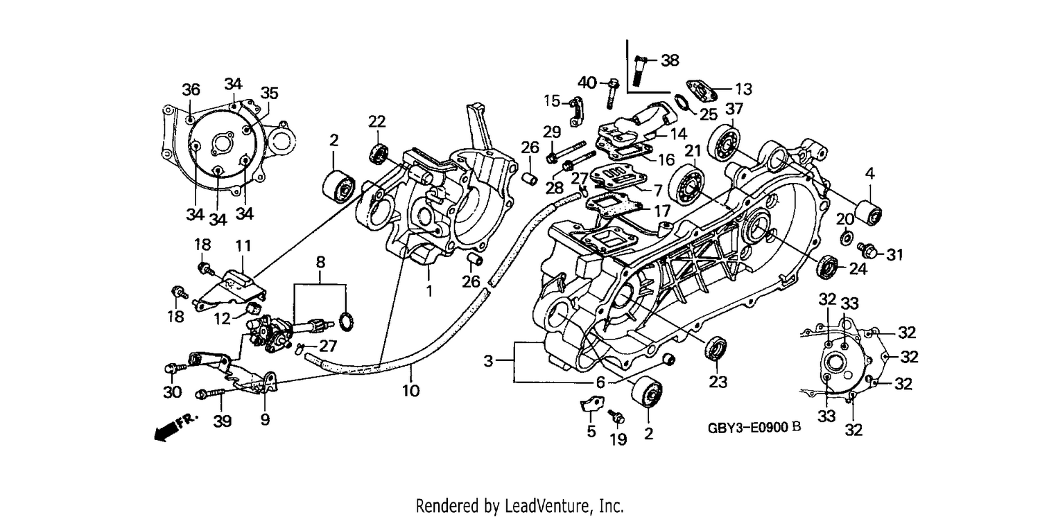 CRANKCASE/OIL PUMP