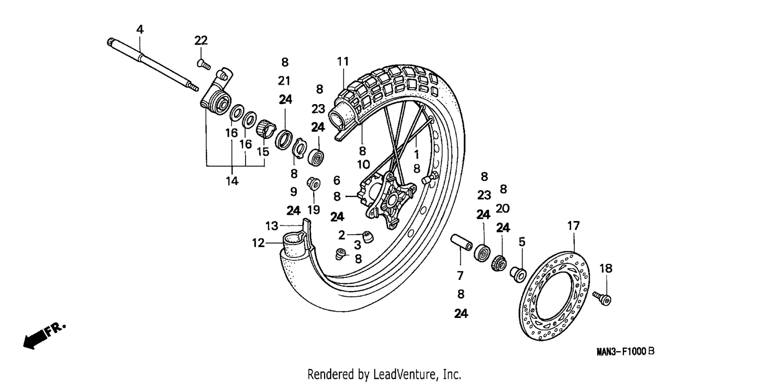 FRONT WHEEL